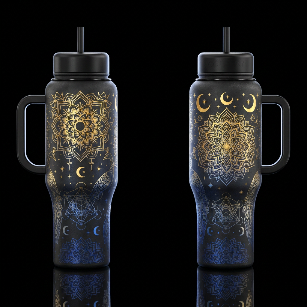 My Perfect Aura water bottle design