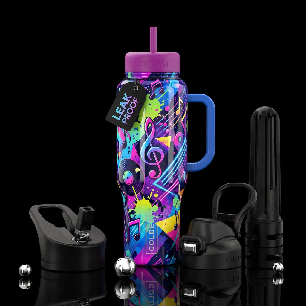 Party like it’s 1999 water bottle design