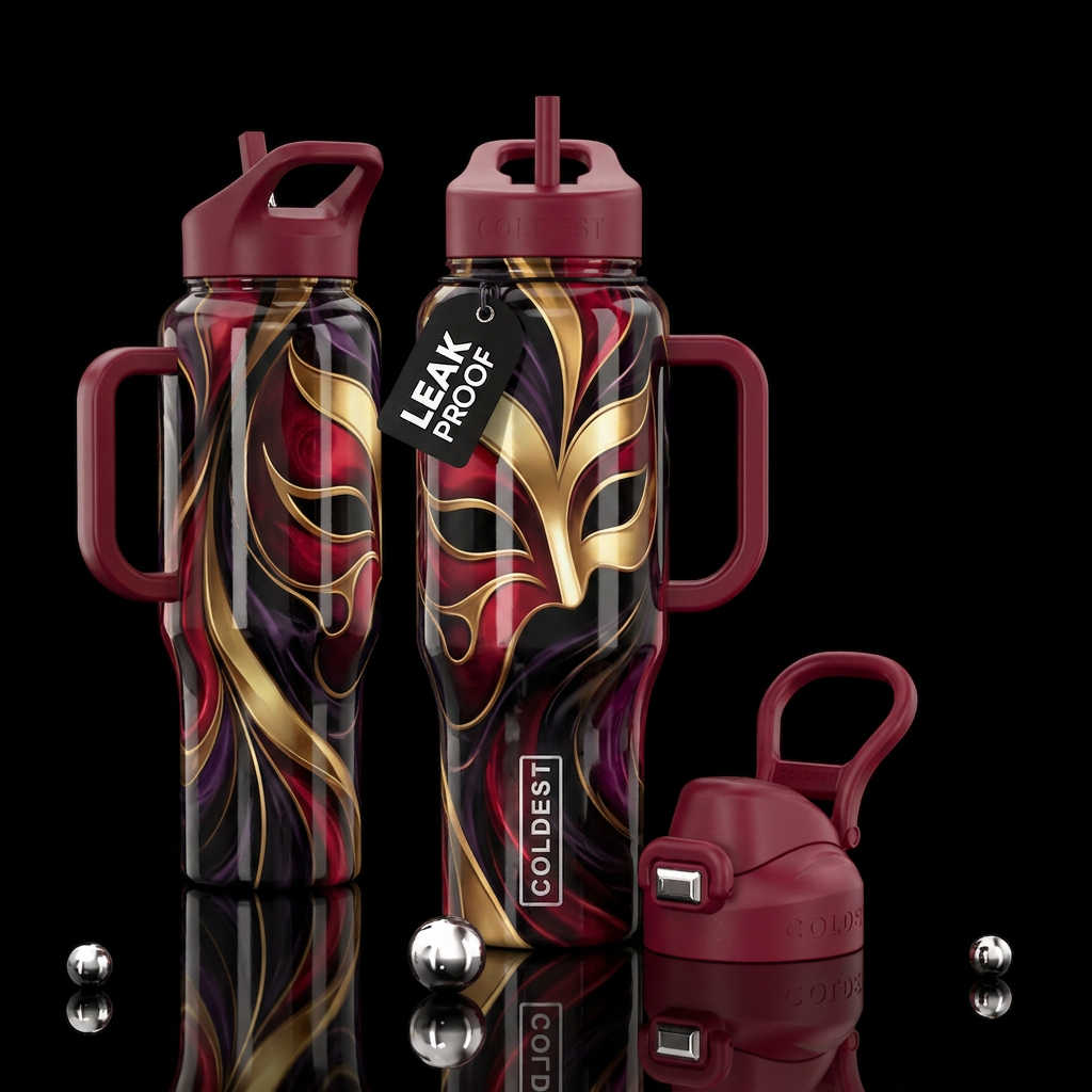 The Phantom water bottle design