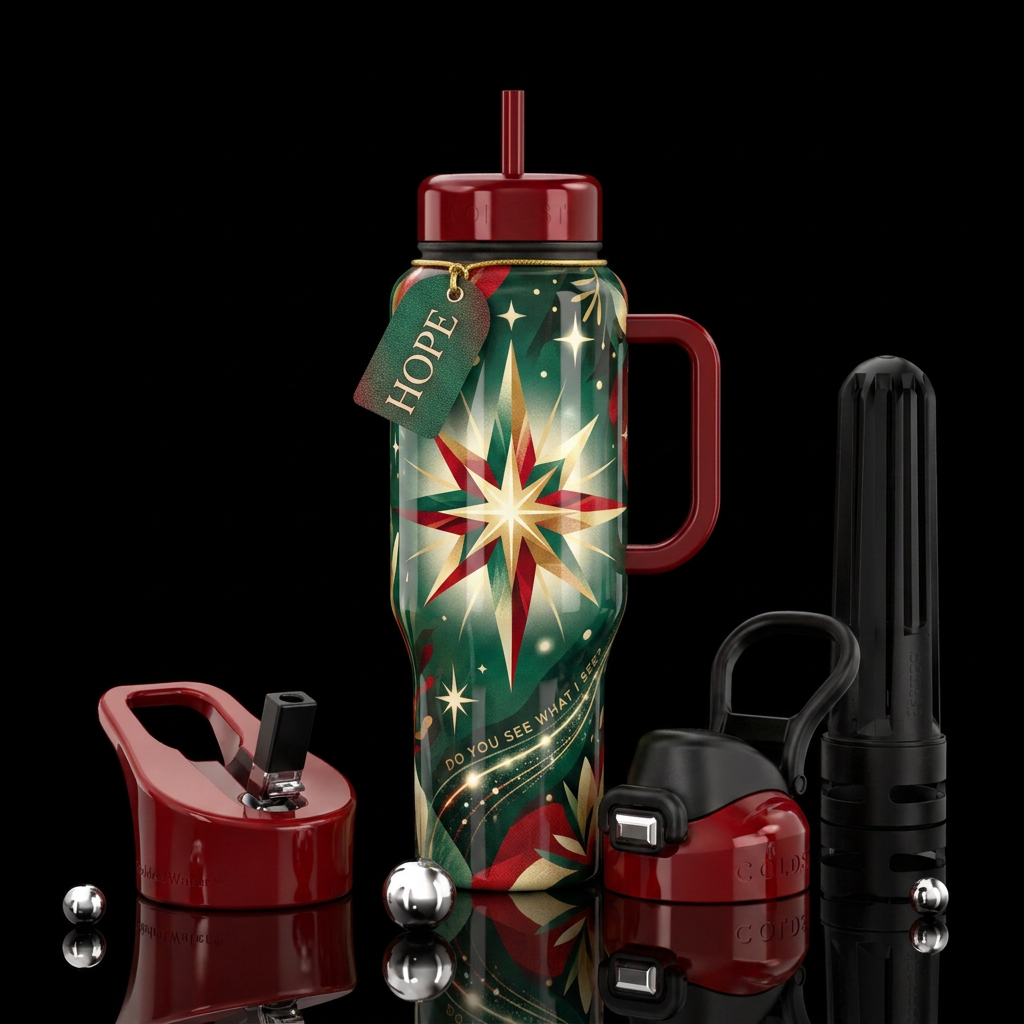 Do You See What I See? water bottle design