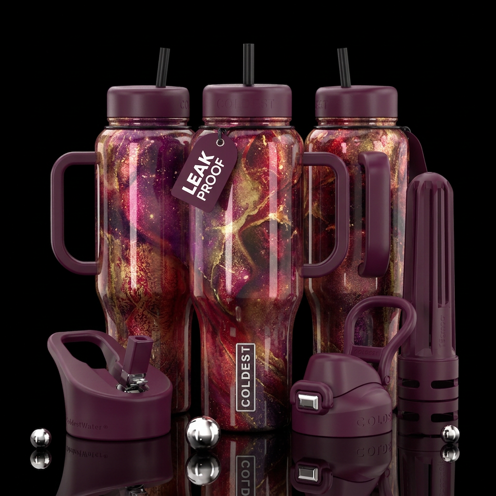 Falling For You water bottle design