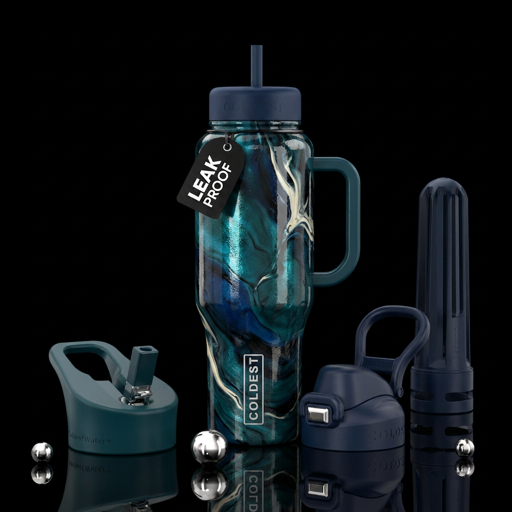 Deep Liquid water bottle design