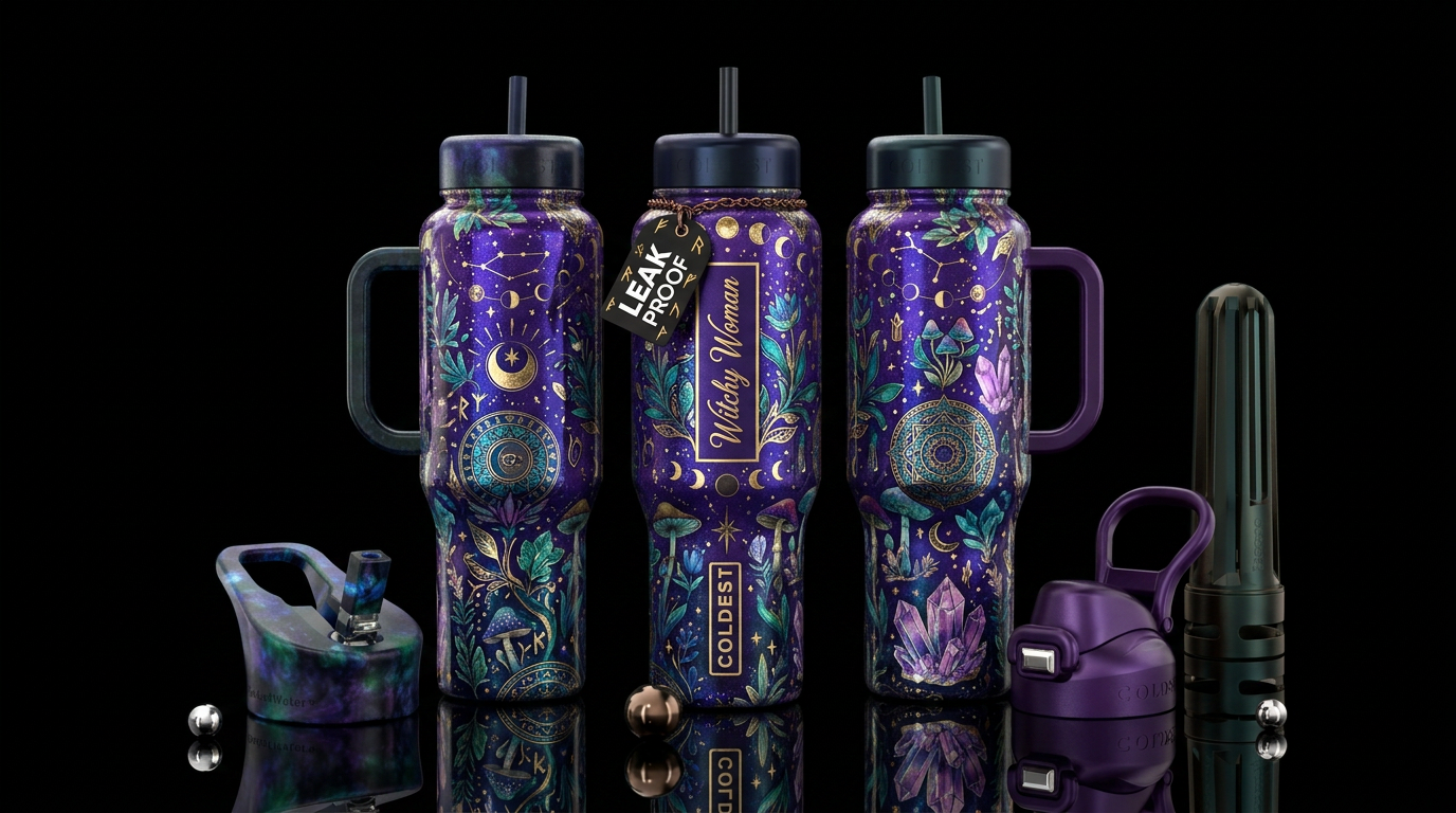 Music Muse water bottle design