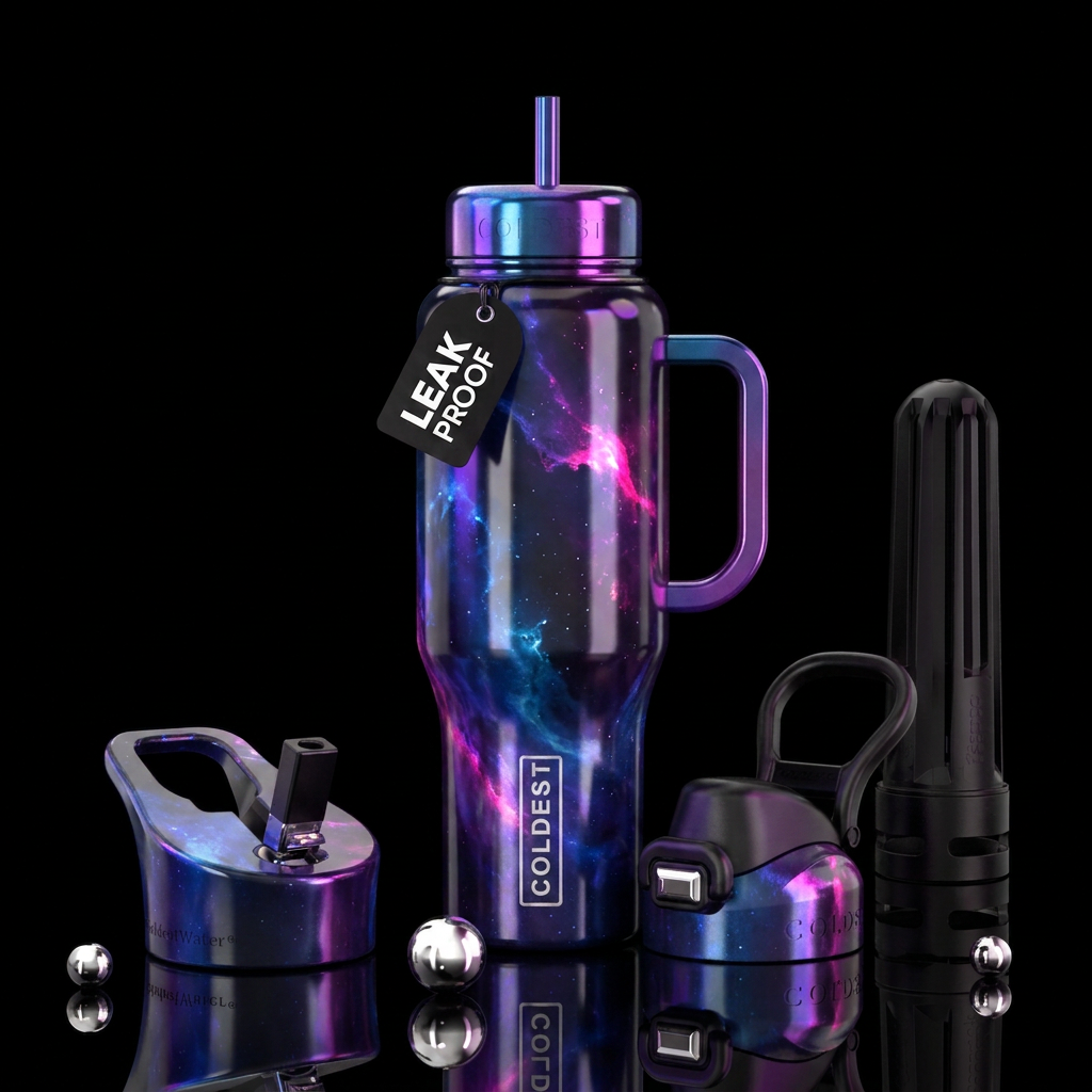 Elevate your Inner Space water bottle design