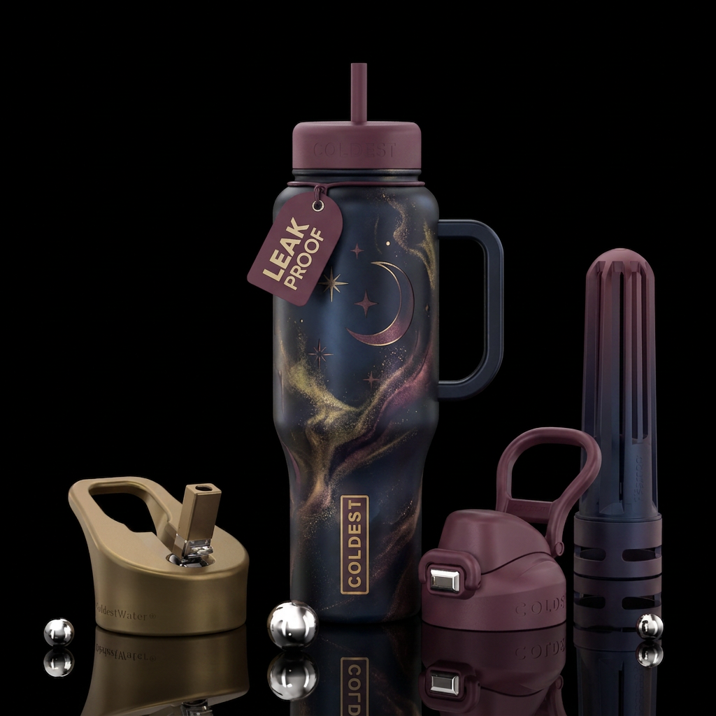 Cosmos water bottle design