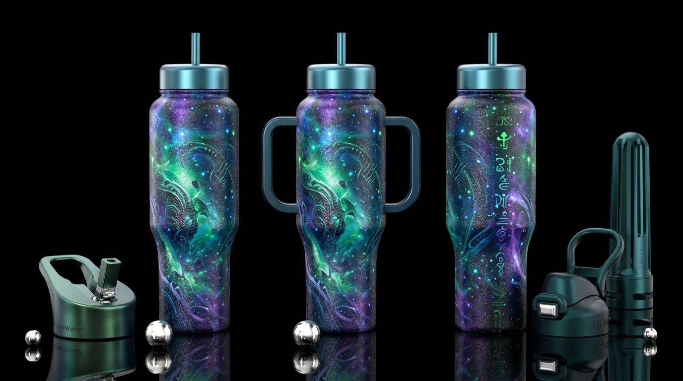 EXTRATERRESTRIAL water bottle design