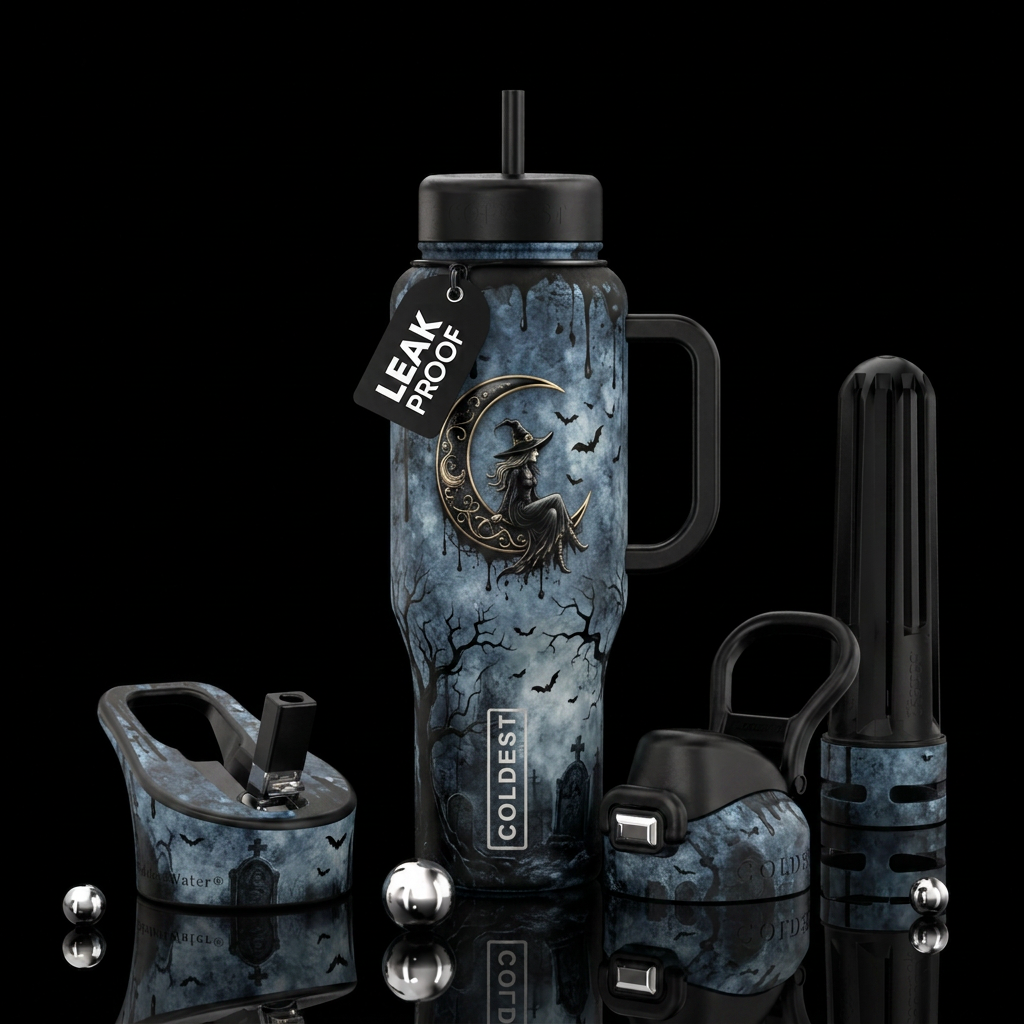 That Witch water bottle design