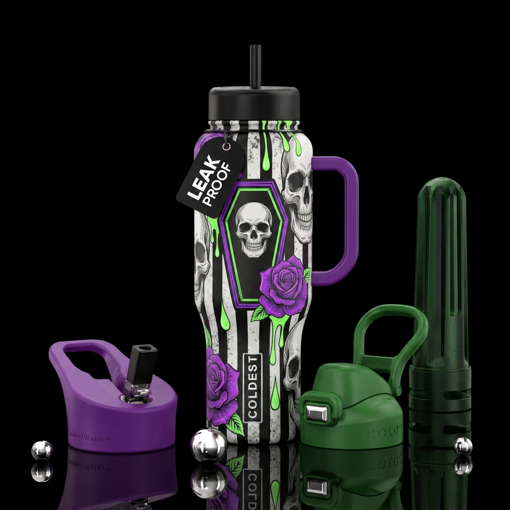 It’s Halloween! water bottle design