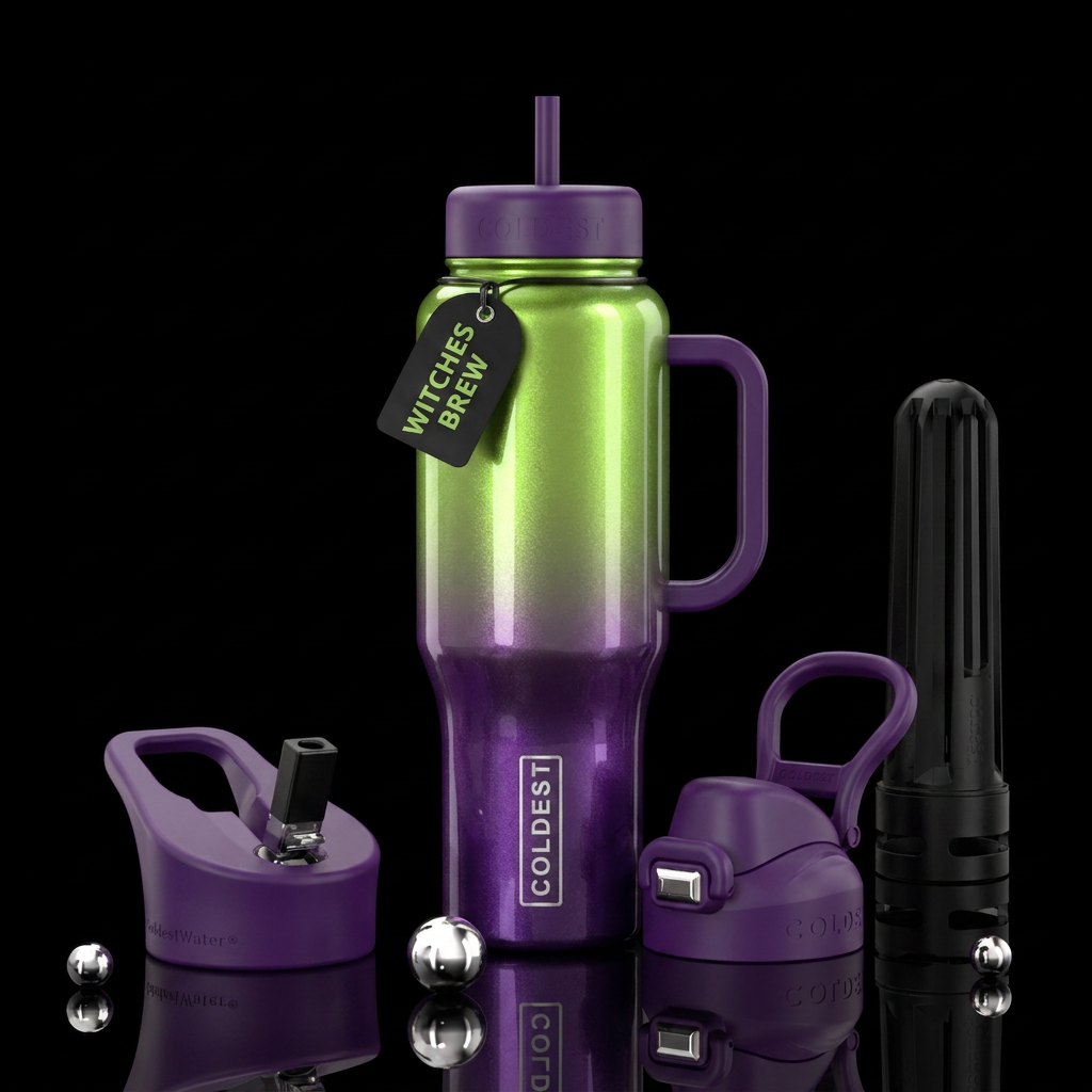 Witches Brew water bottle design