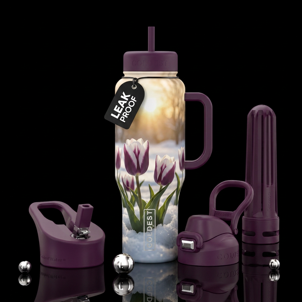 Here Comes the Sun water bottle design