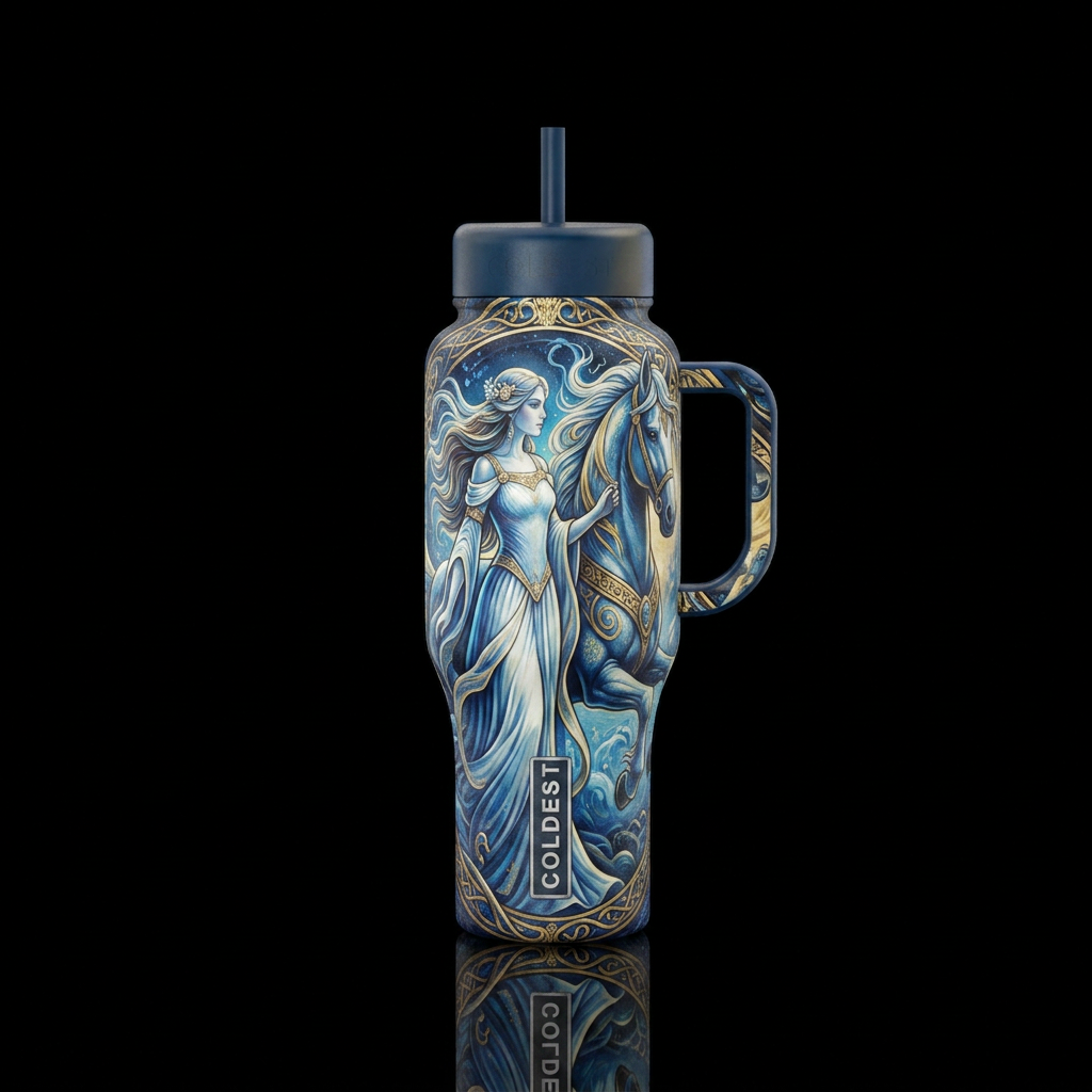 Irish Mythology water bottle design