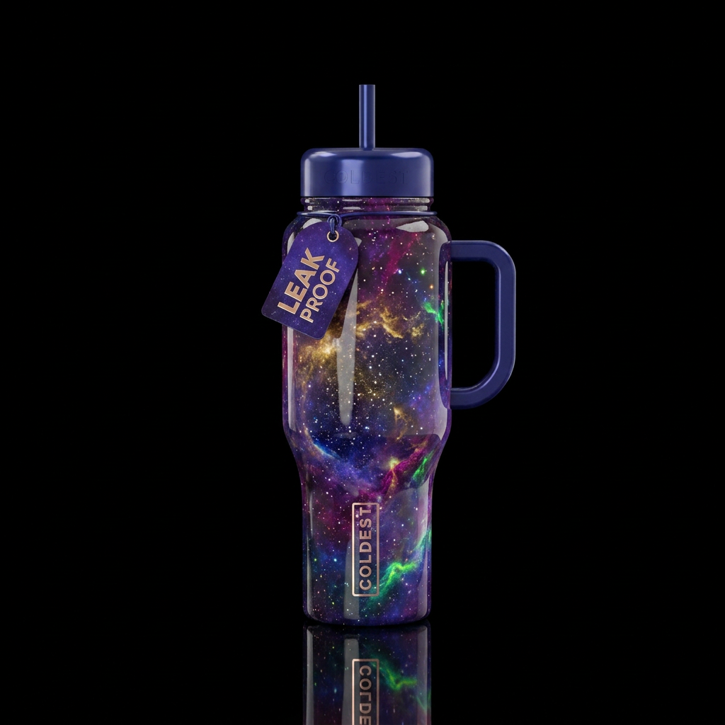 Endless Nights water bottle design