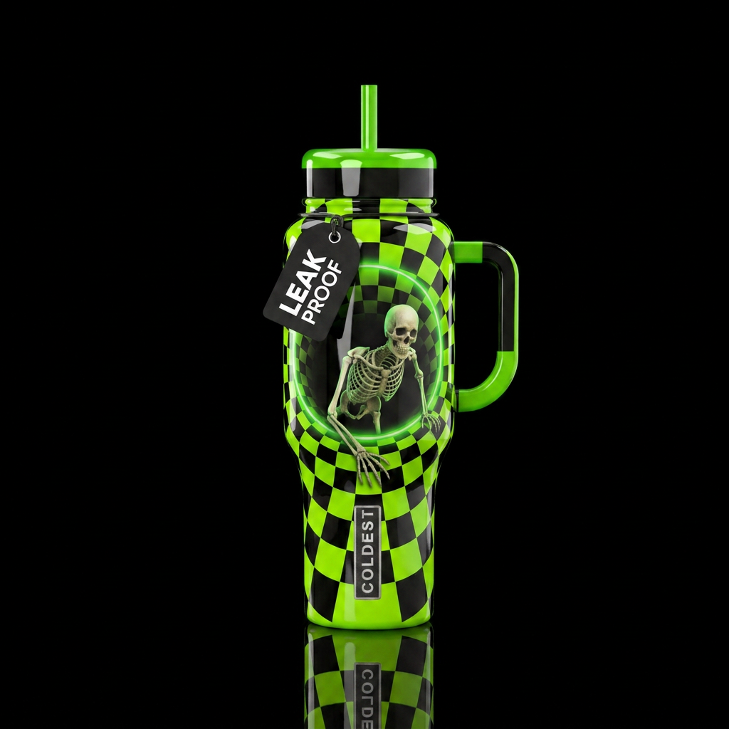 I’m coming water bottle design