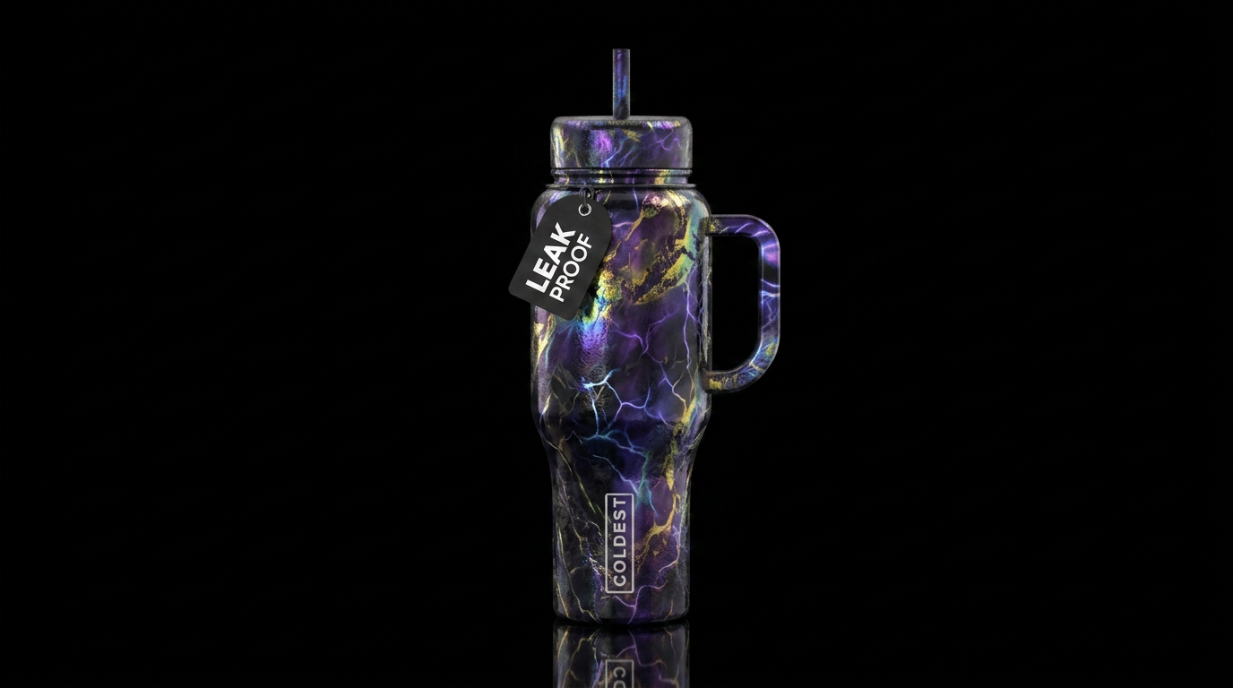 Fierceness water bottle design