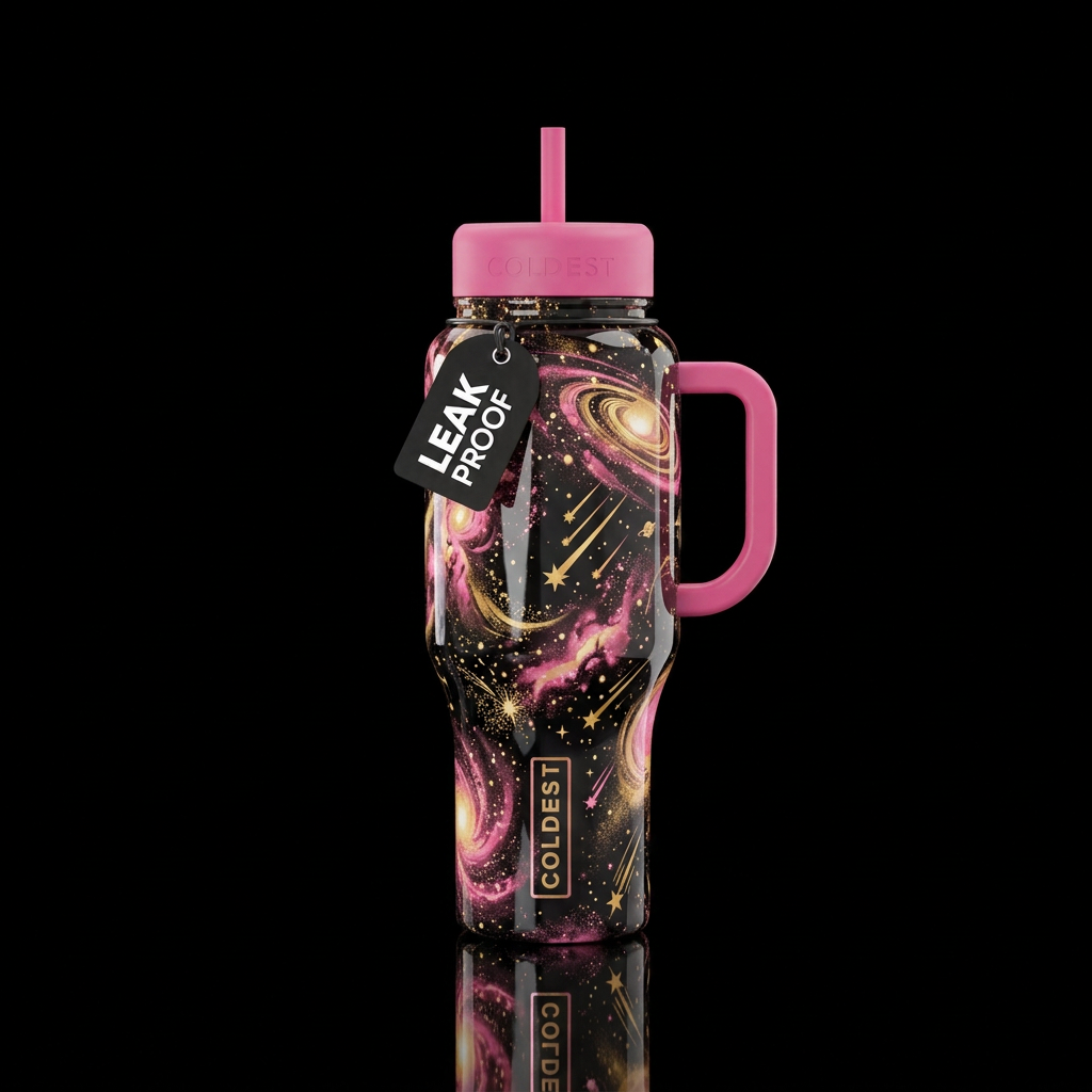 Out of this World water bottle design