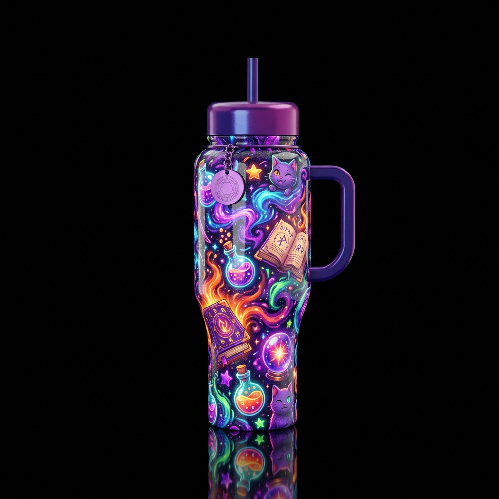 Practically Magic water bottle design