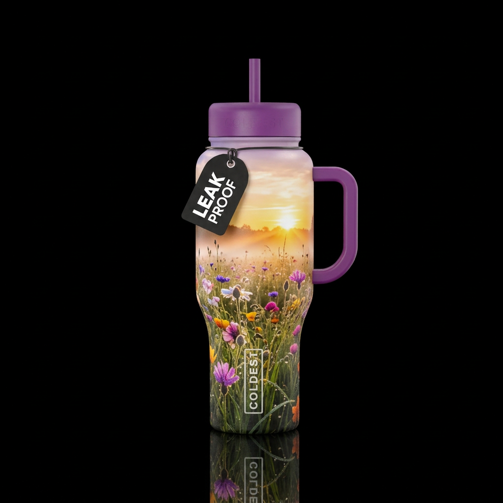 Morning Mist water bottle design