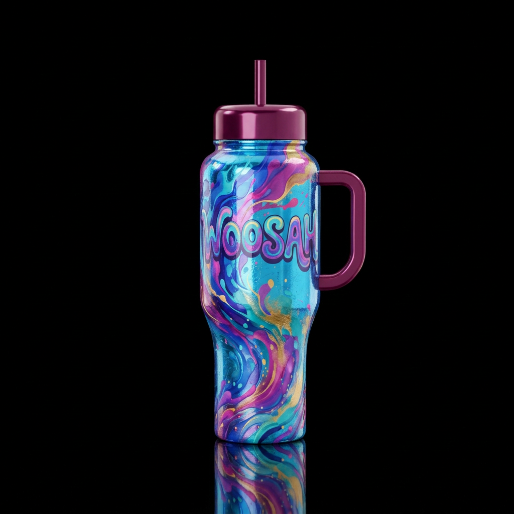 WOOSAH water bottle design