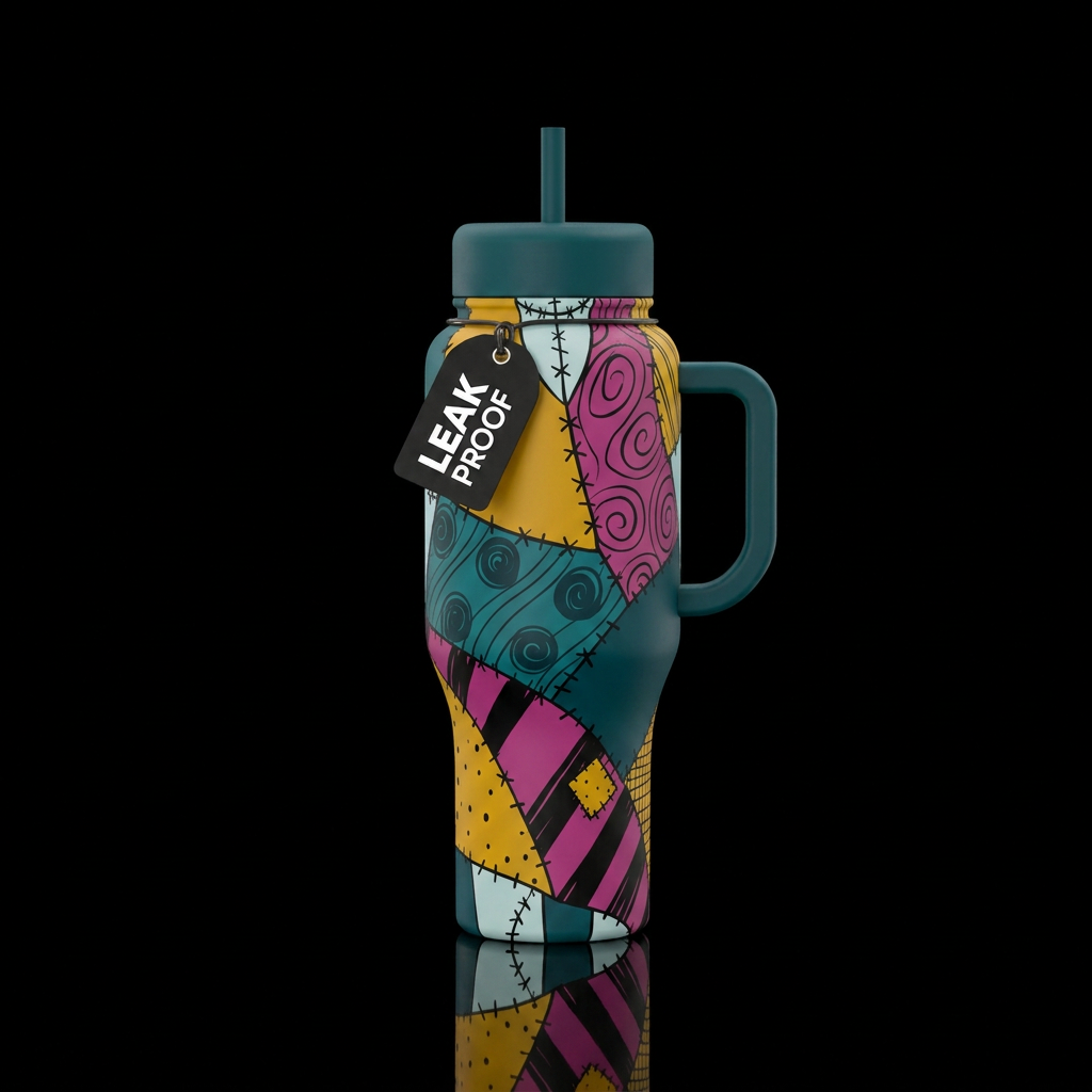 Hello Sally water bottle design