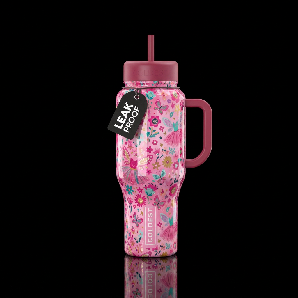 Little Ditzy Dancer water bottle design