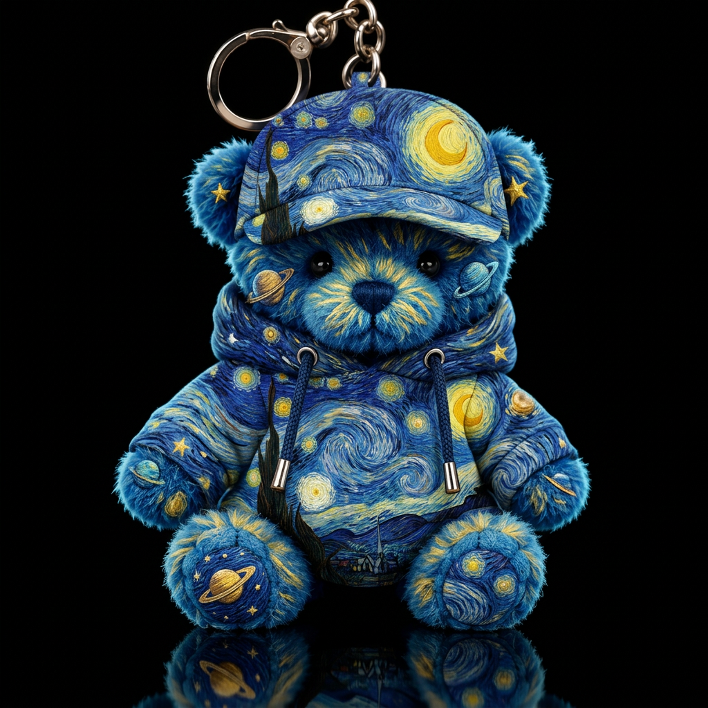 Van Bear water bottle design