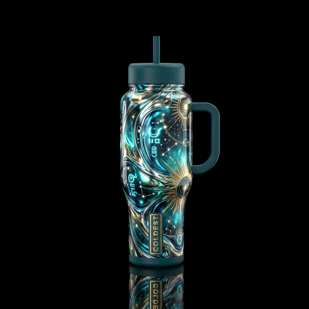 Rebellious Void water bottle design