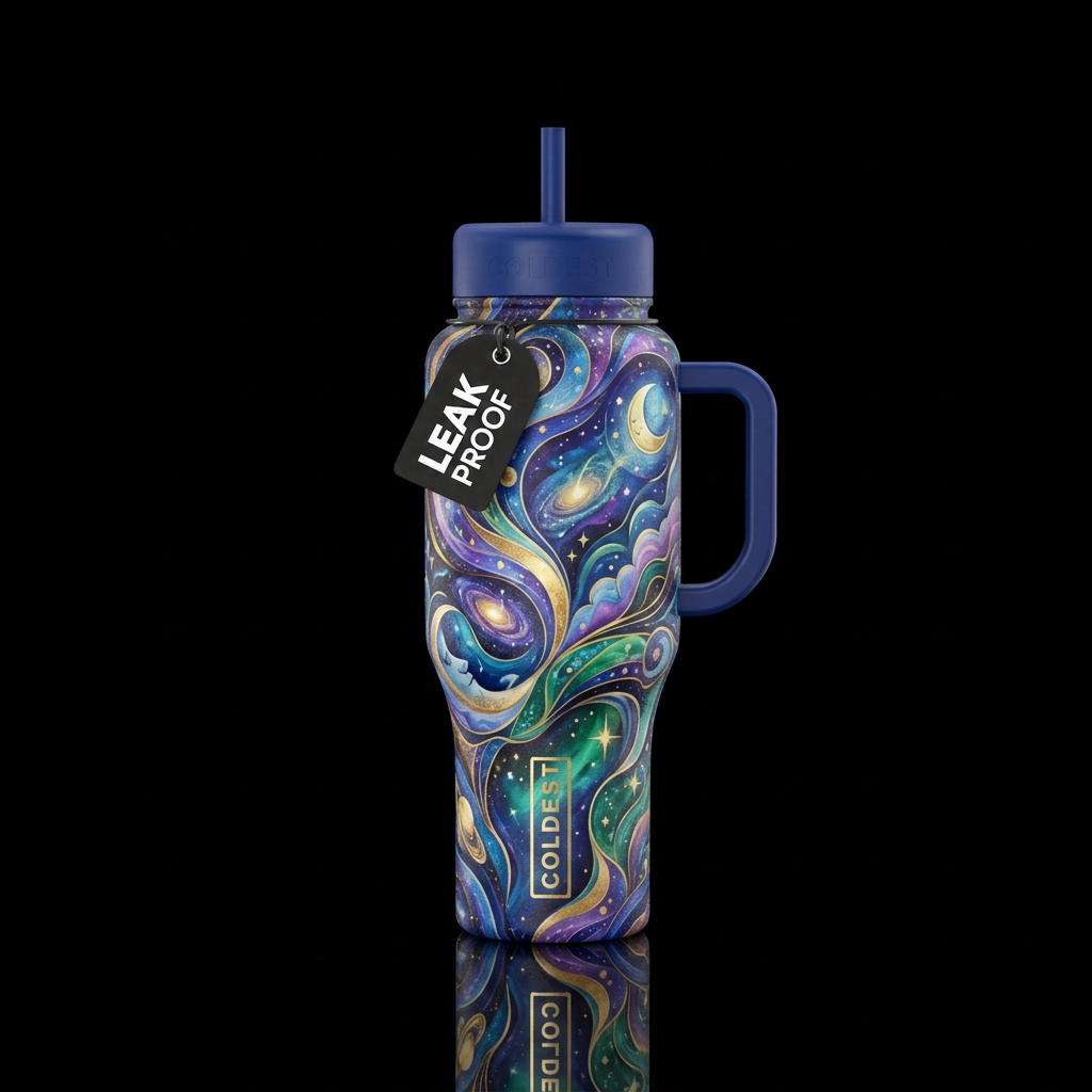 Dream a Little Dream of Me water bottle design