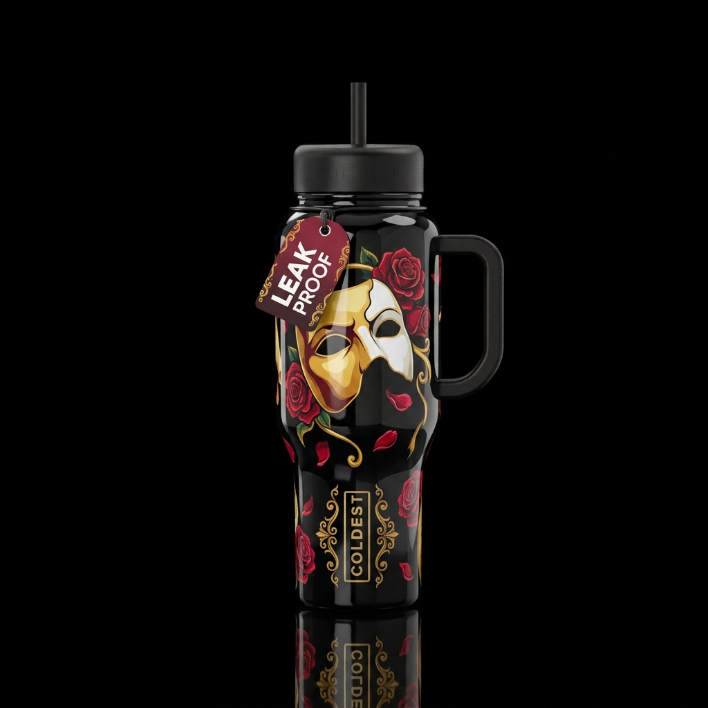 The Phantom water bottle design