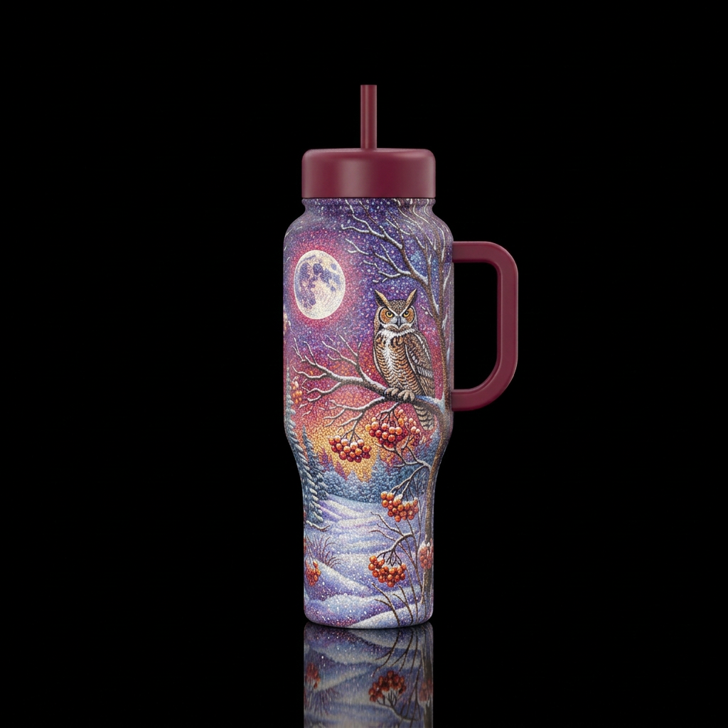 Baby it’s Cold Outside water bottle design
