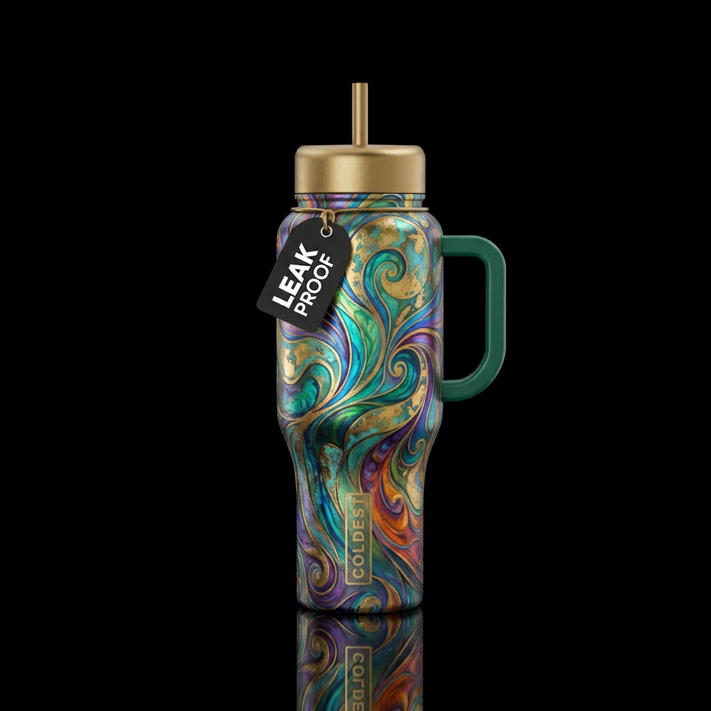 What Beauty is This? water bottle design