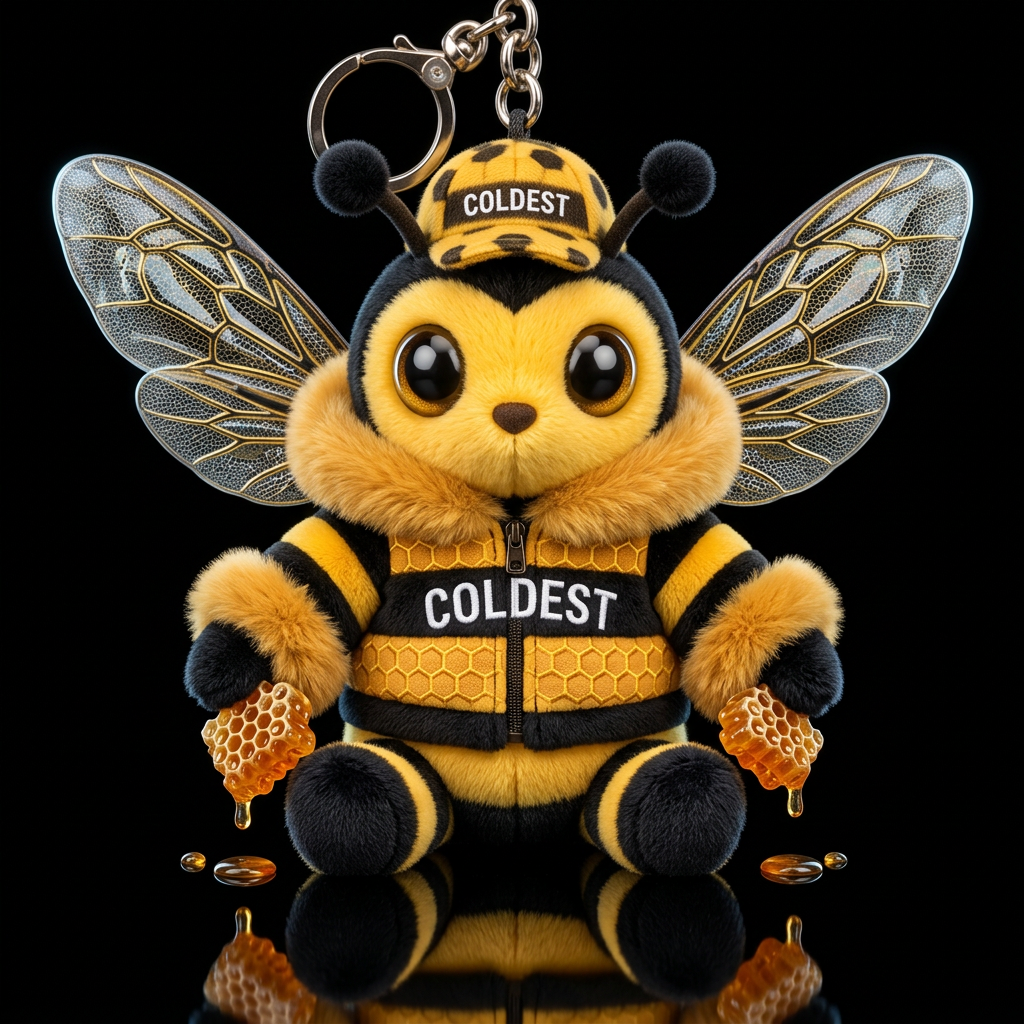 Buzz the Bee (Buzby) water bottle design