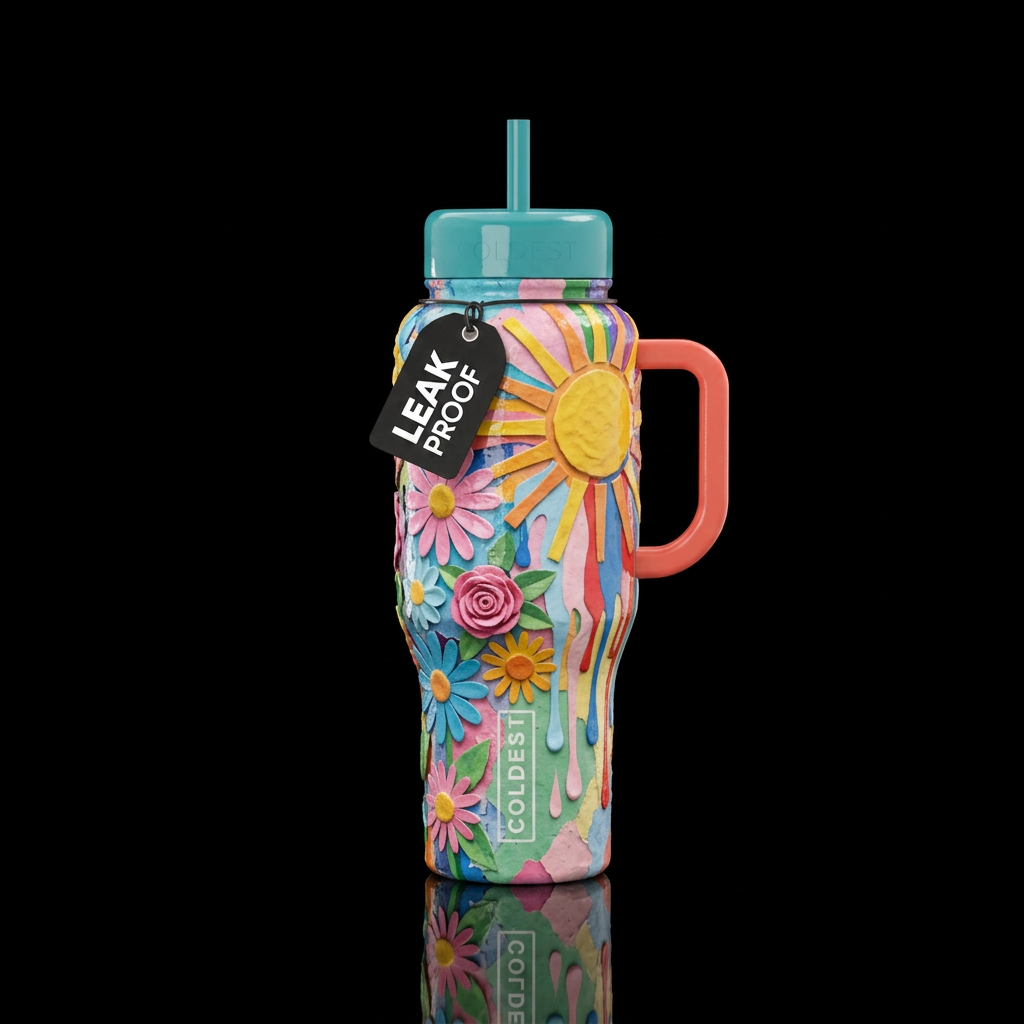 It’s a Sunshiny Day water bottle design