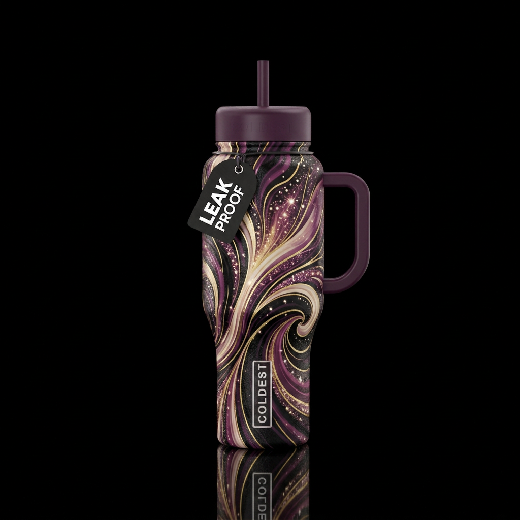 Pour Some Color On It water bottle design