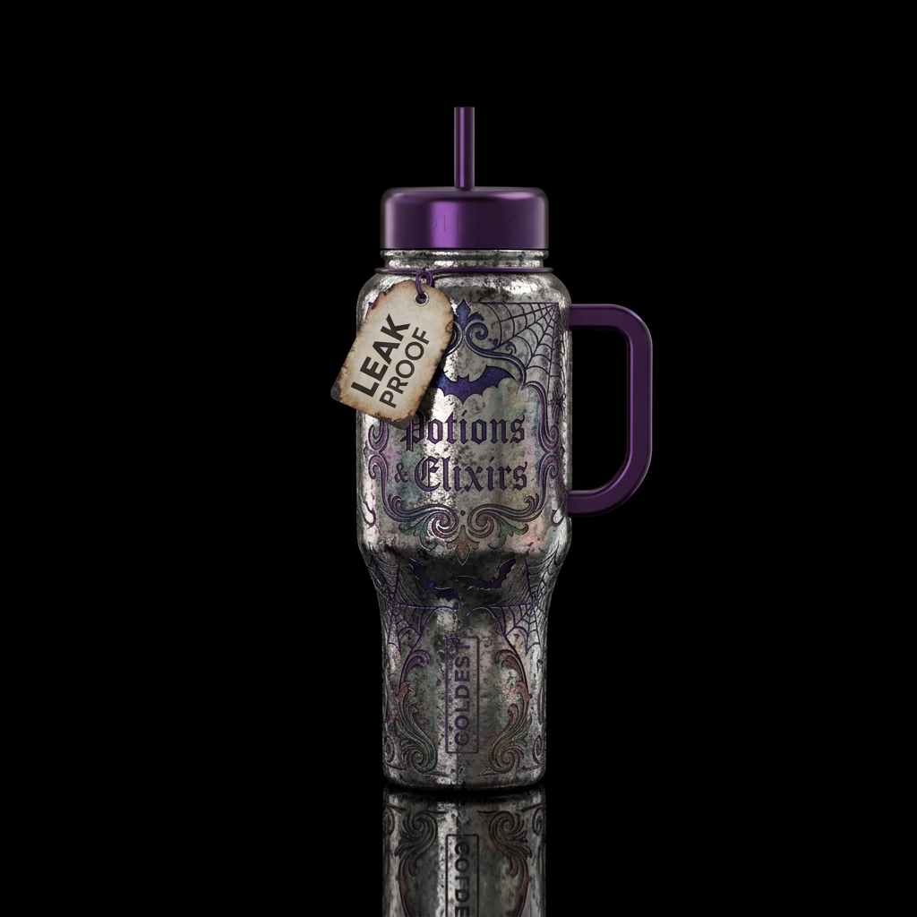 Potions & Elixers water bottle design