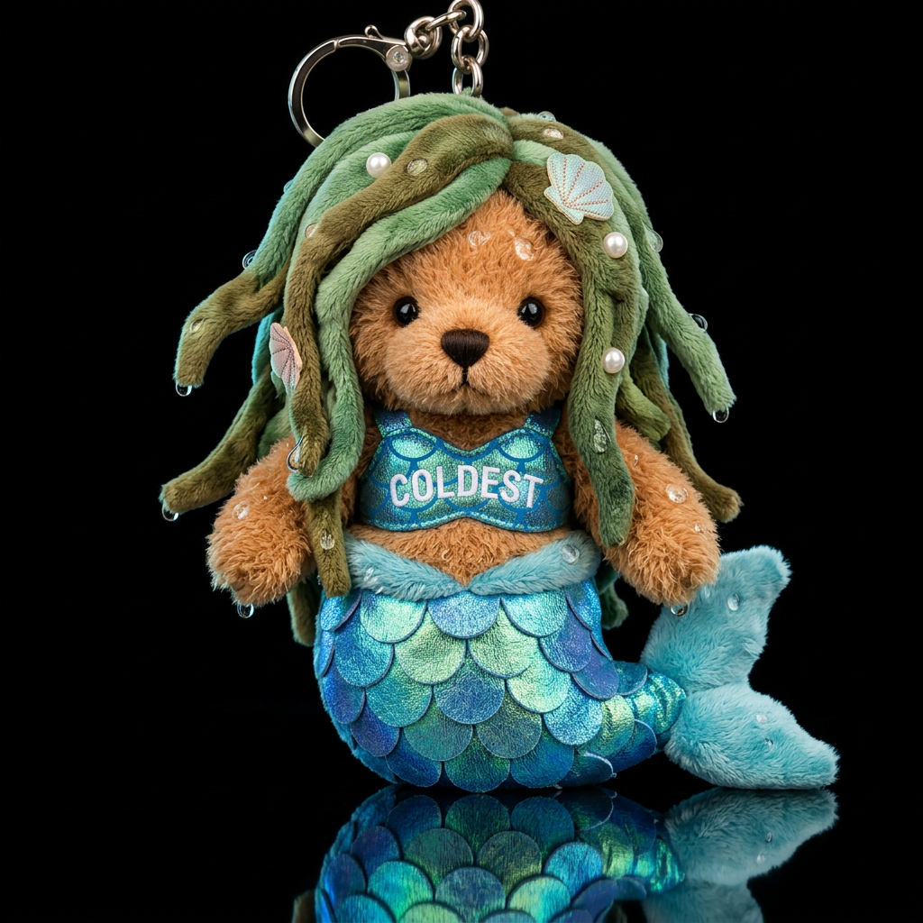 Mary Mermaid water bottle design