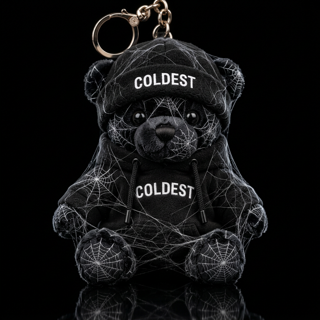 Spidey the Spider Bear water bottle design