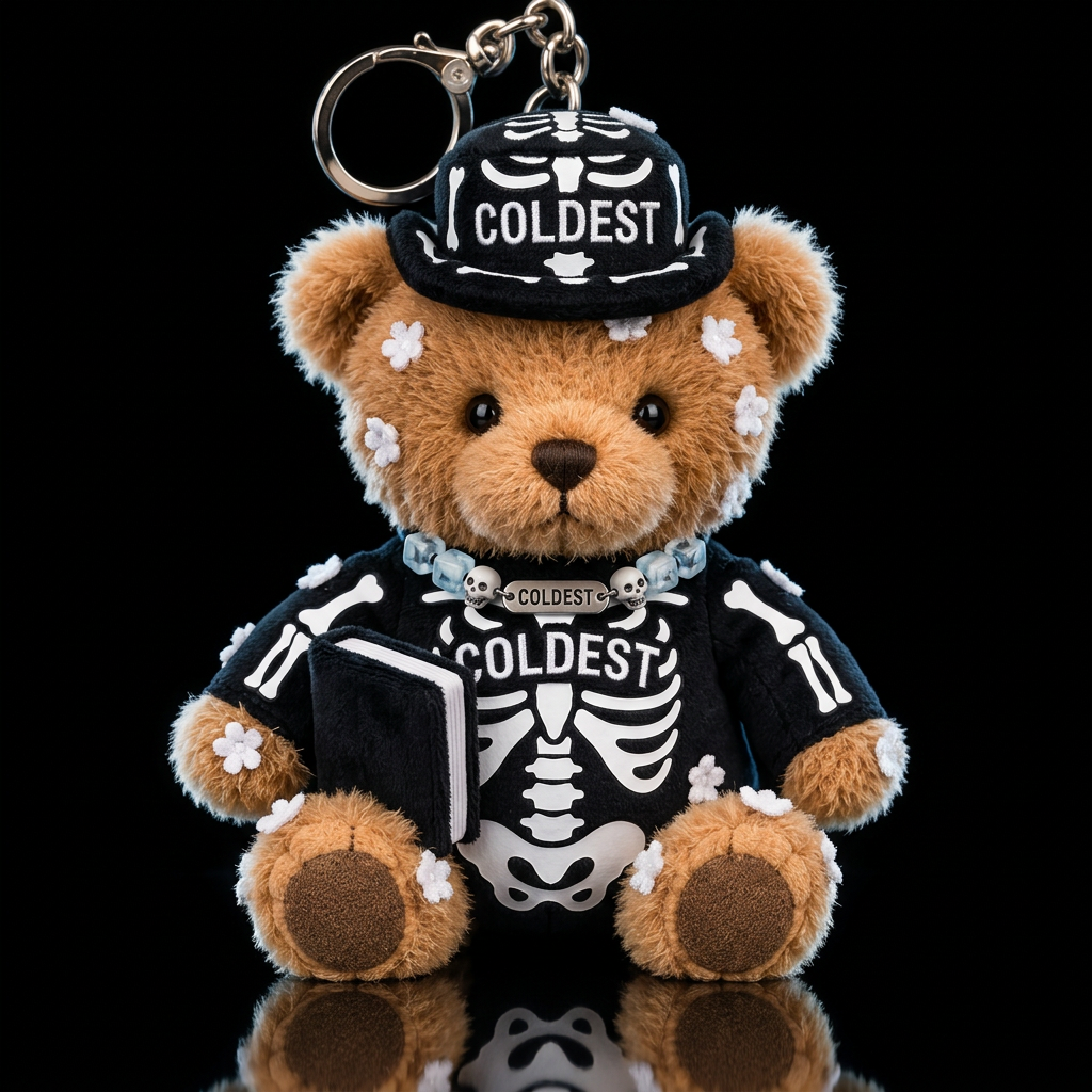 Skelly Boo water bottle design