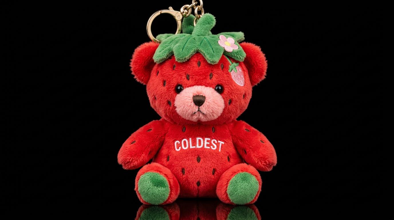Strawberry Bliss water bottle design