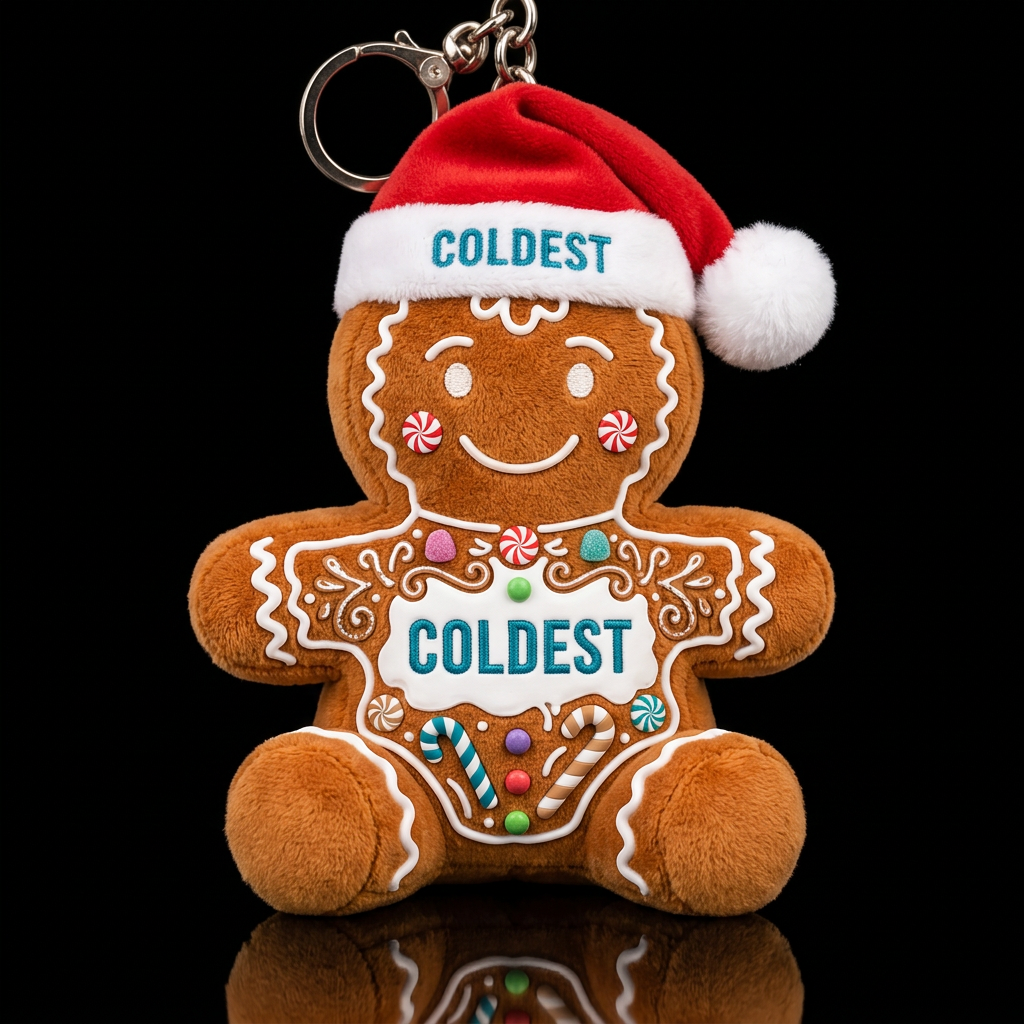 Gingerbread Gringo water bottle design