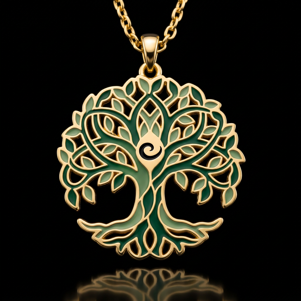 Tree of Life water bottle design