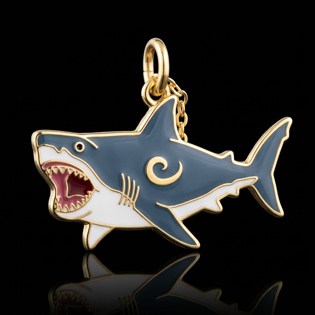 Shark Week water bottle design