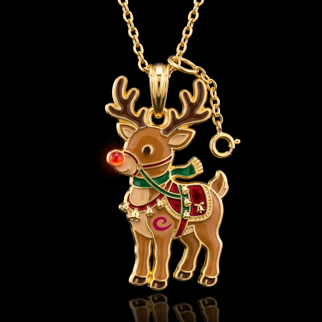 Rudolph the Red Nose Reindeer water bottle design
