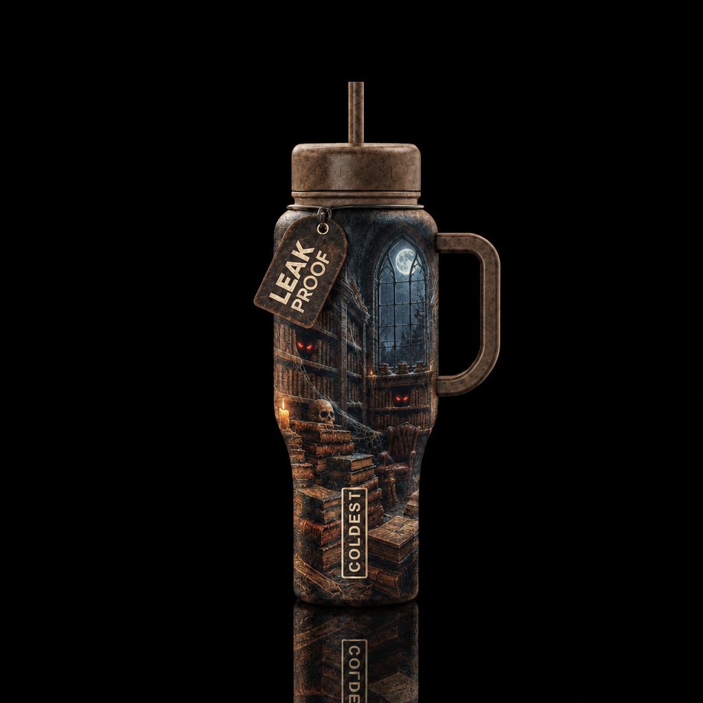 You’re Being Watched water bottle design