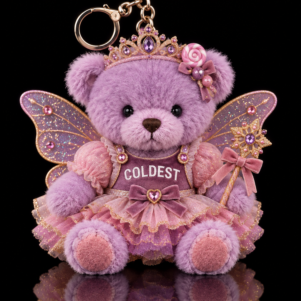 Sugar Plum Street Fairy water bottle design