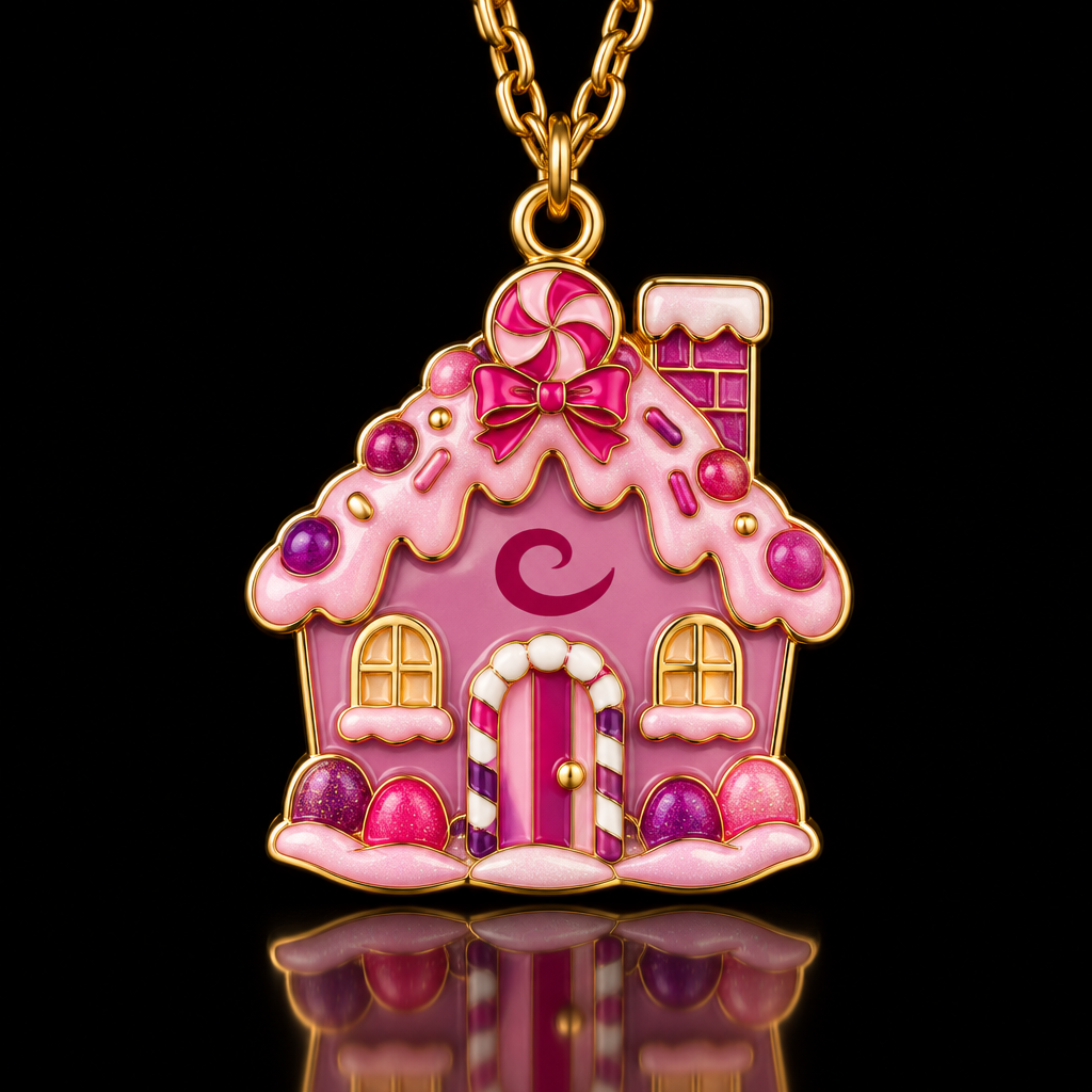 Sugar Plum Street water bottle design