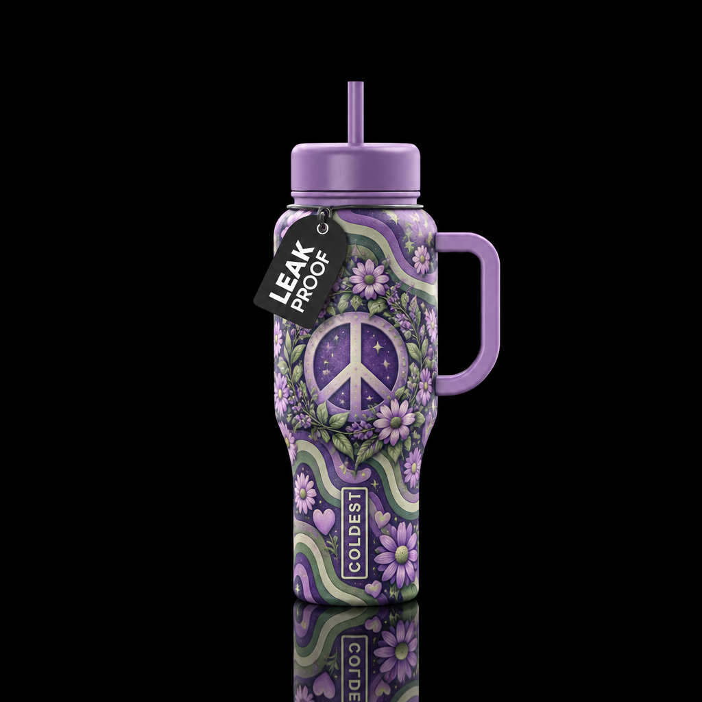 Bohemian Harmony water bottle design