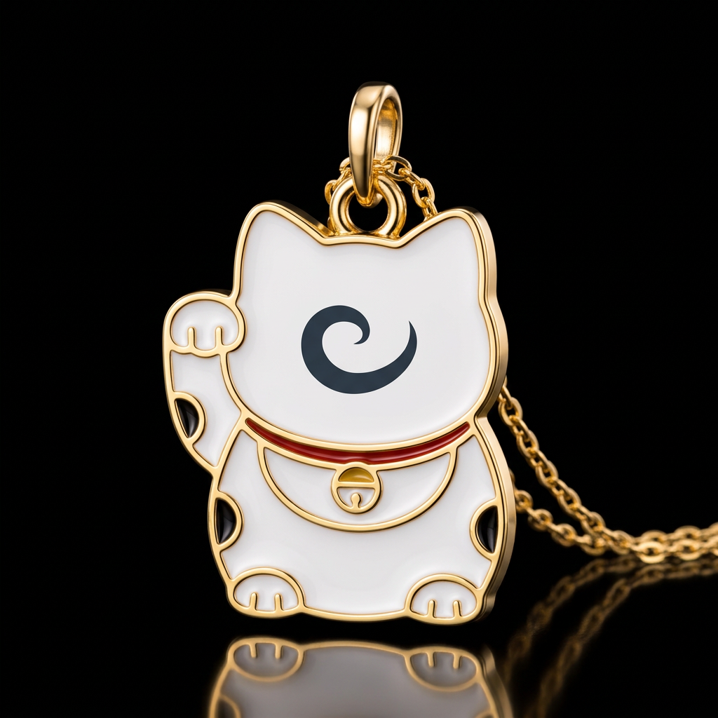 Lucky cat water bottle design