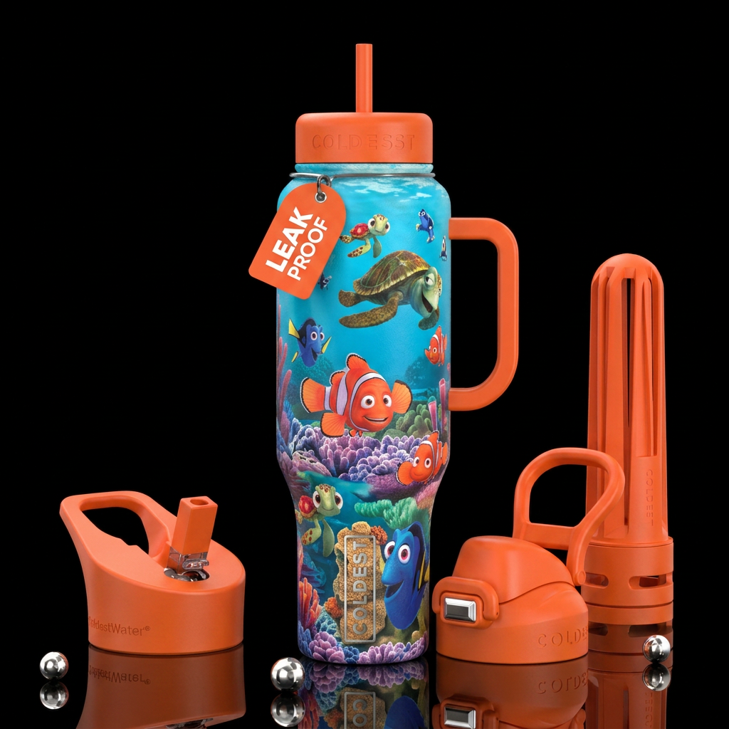 Finding nemo water bottle design