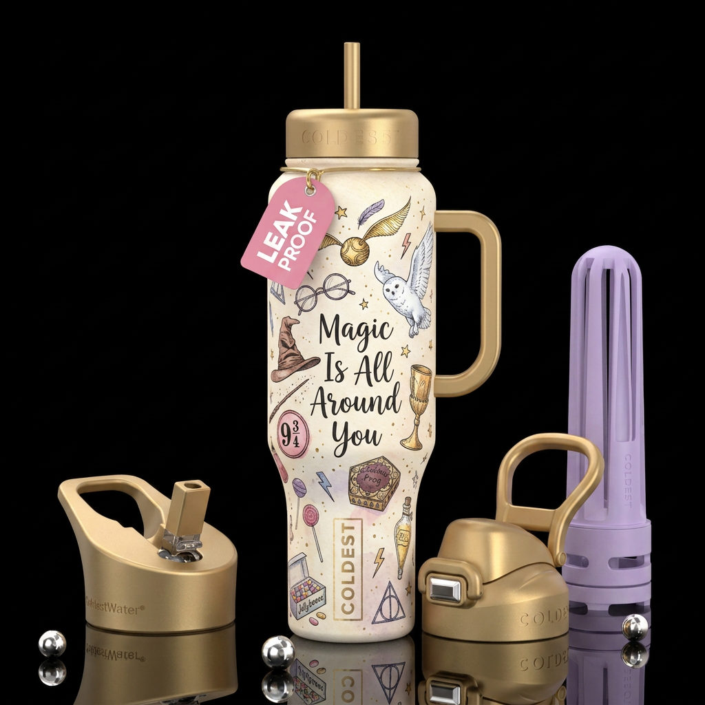 Magic Potter water bottle design
