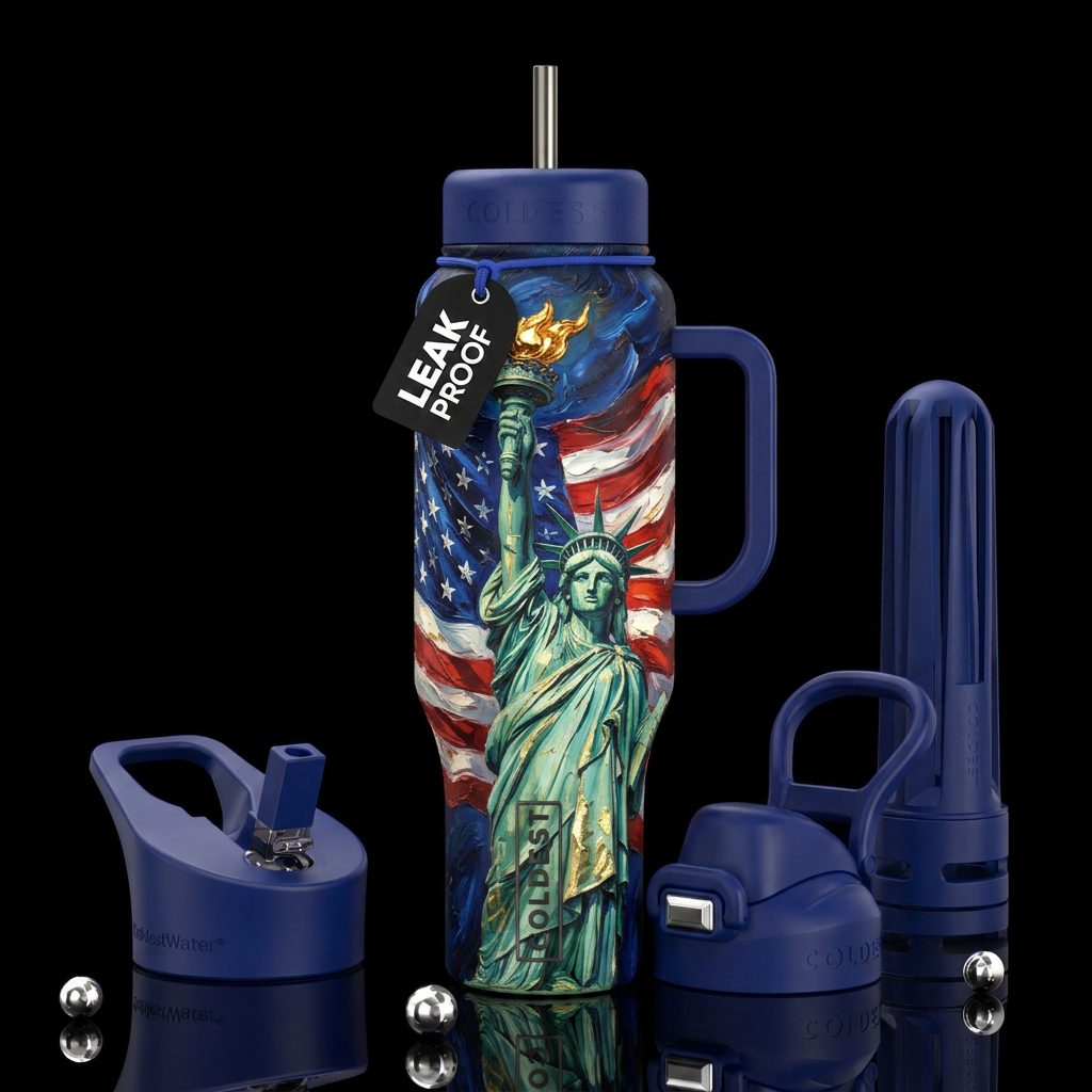 Liberty water bottle design